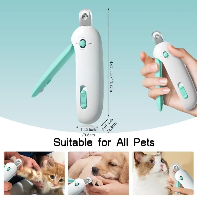 Professional Grooming Tools Adjustable Hole Pet Nail Trimmer Cat Dog Nail Clippers for Small Large - Image 2