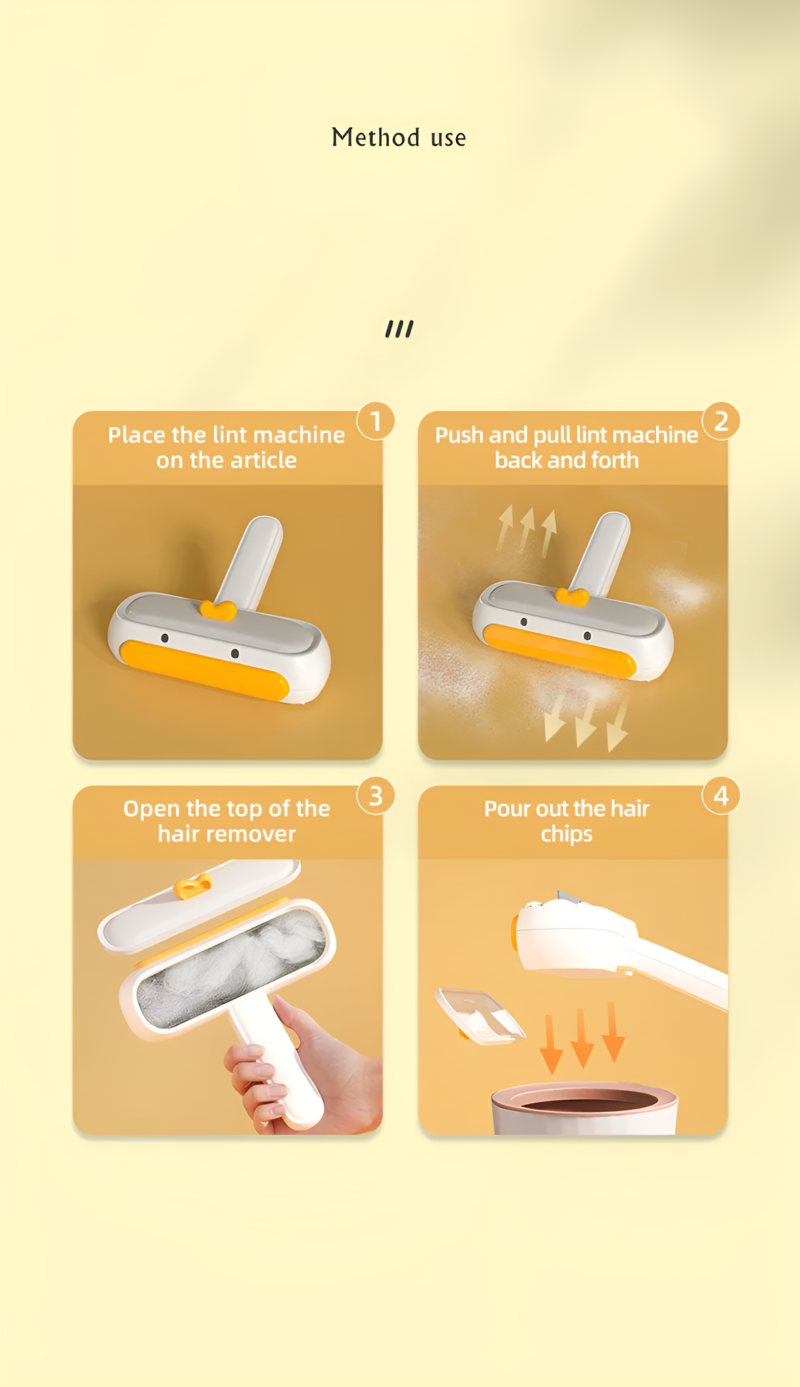 Pet Hair Roller - Cleaner for Furniture and Clothes - Image 3