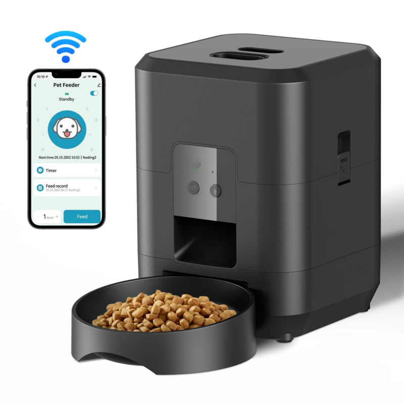 2L Smart Pet Feeder Automatic Cat Feeder Dog Slow Food Machine With Timed Quantitative Automatic Cat Food Dispenser Cat Dog Bowl