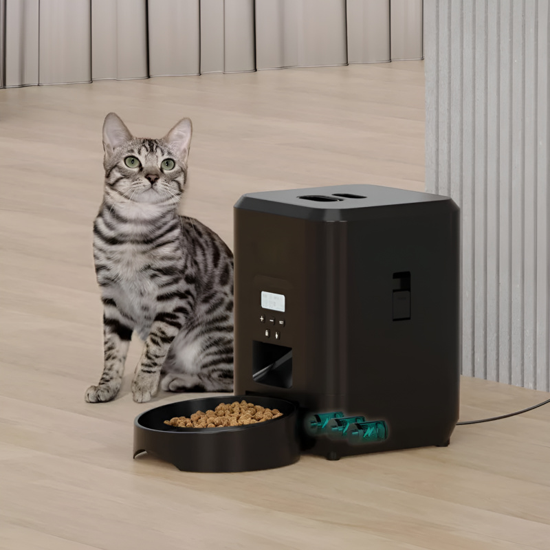 2L Smart Pet Feeder Automatic Cat Feeder Dog Slow Food Machine With Timed Quantitative Automatic Cat Food Dispenser Cat Dog Bowl - Image 5