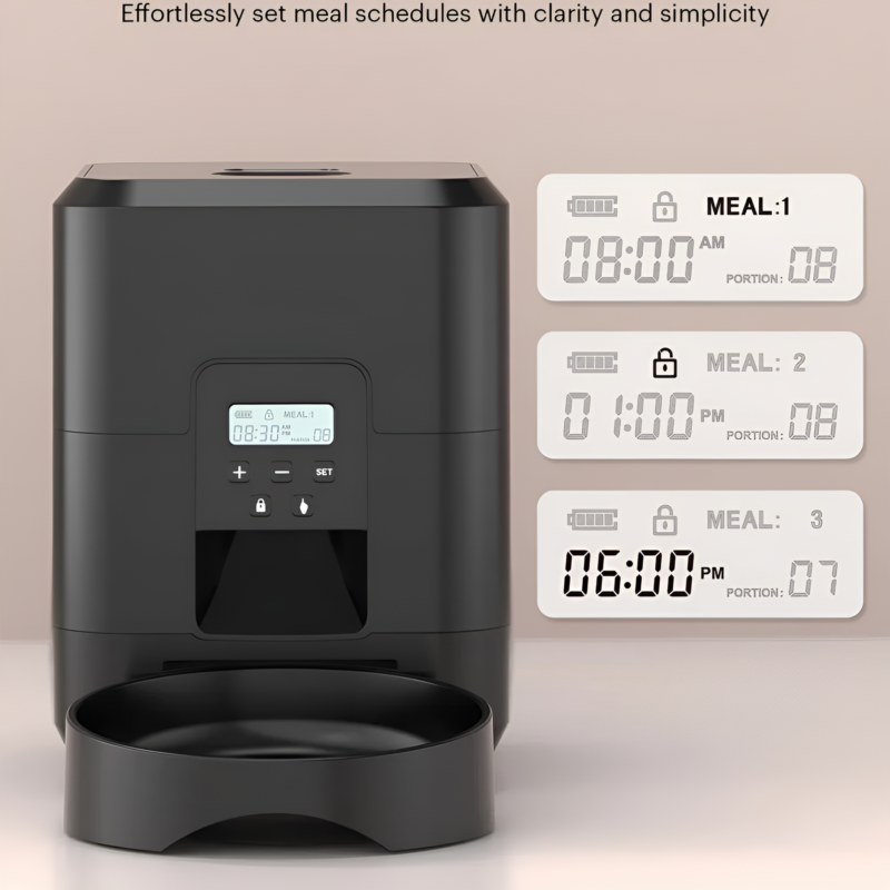 2L Smart Pet Feeder Automatic Cat Feeder Dog Slow Food Machine With Timed Quantitative Automatic Cat Food Dispenser Cat Dog Bowl - Image 4