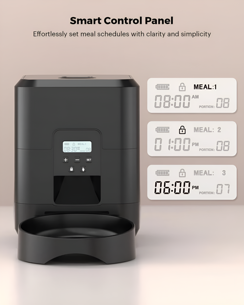 2L Smart Pet Feeder Automatic Cat Feeder Dog Slow Food Machine With Timed Quantitative Automatic Cat Food Dispenser Cat Dog Bowl - Image 8