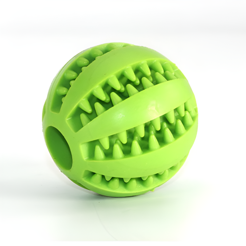 Silicone Pet Dog Toy Ball Interactive Bite-resistant Chew Toy for Small Dogs Tooth Cleaning Elasticity Ball Pet Products 5/6/7cm - Image 8