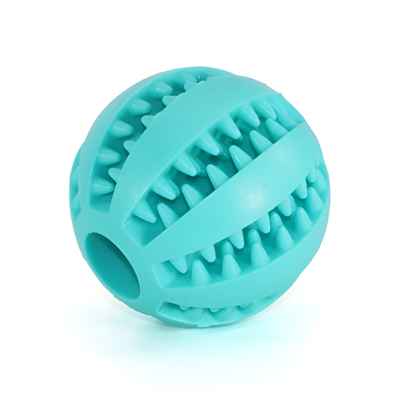 Silicone Pet Dog Toy Ball Interactive Bite-resistant Chew Toy for Small Dogs Tooth Cleaning Elasticity Ball Pet Products 5/6/7cm - Image 11